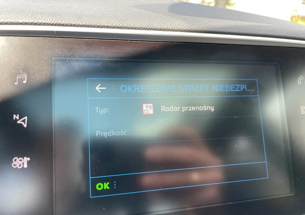 Peugeot 308 cena 65900 przebieg: 190391, rok produkcji 2018 z Brzostek małe 781